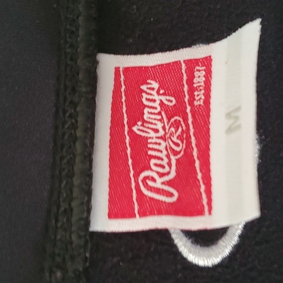 RAWLINGS jersey men's size medium black w/ white numbers CM jersey # 13 - Picture 11 of 15